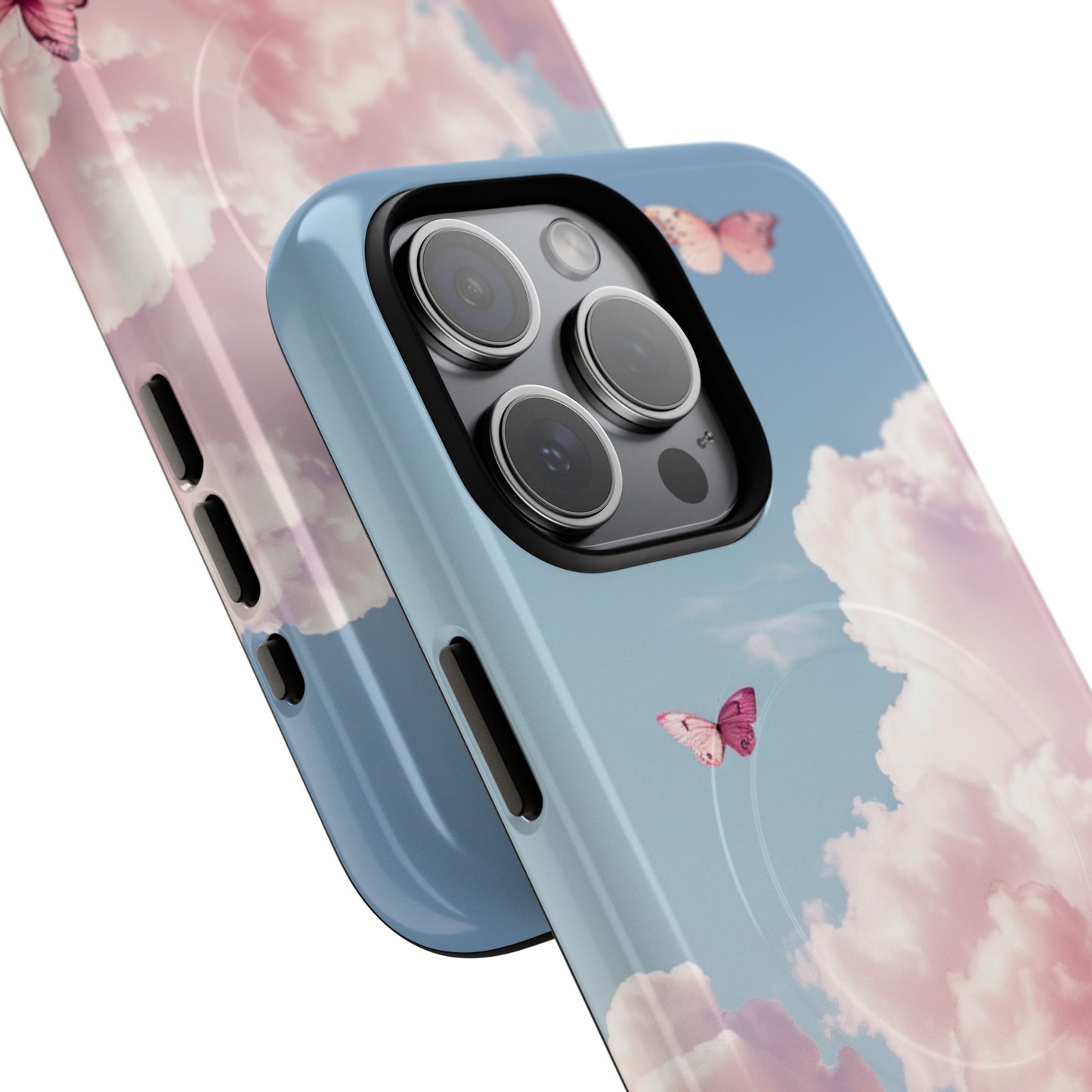 Pink Butterfly Clouds