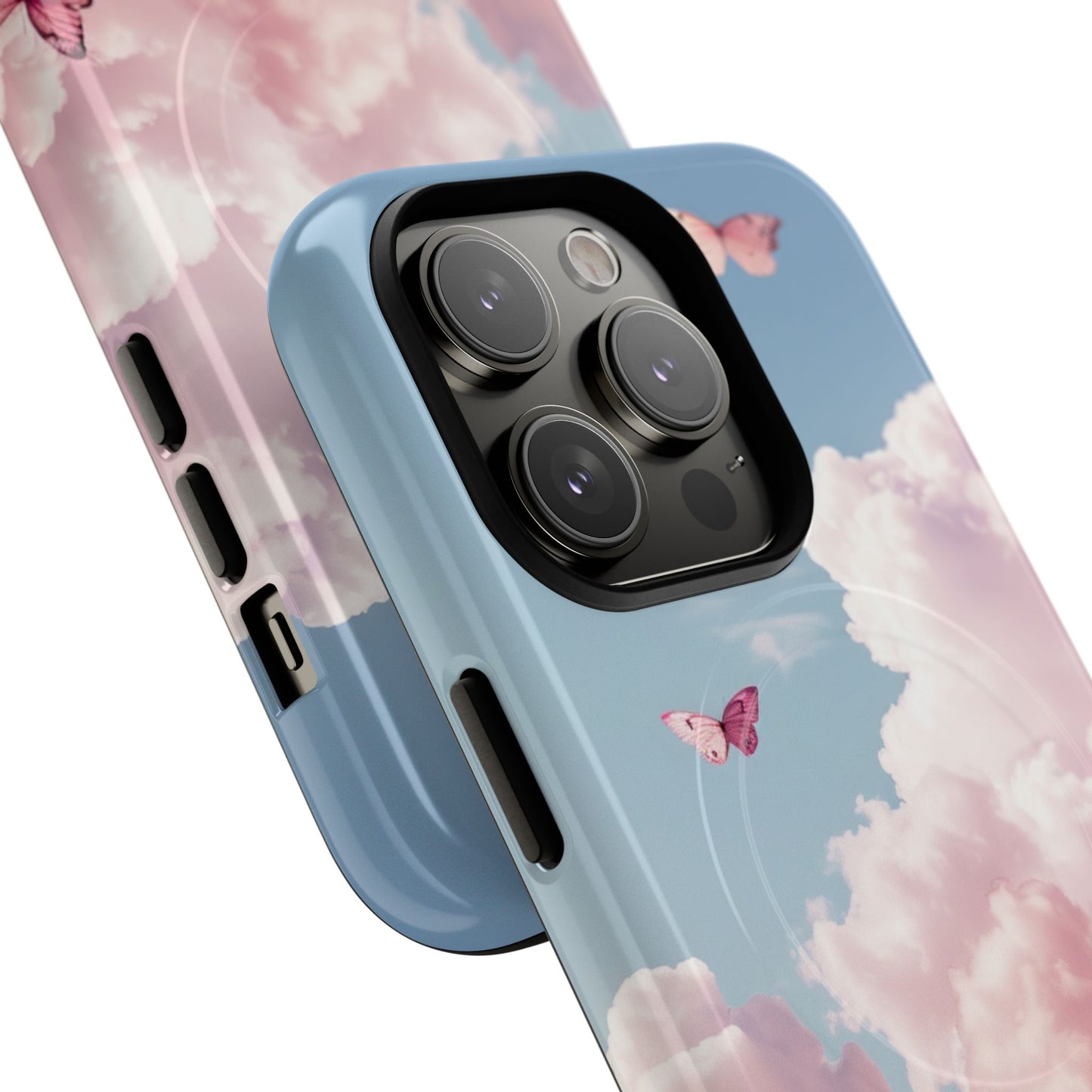 Pink Butterfly Clouds