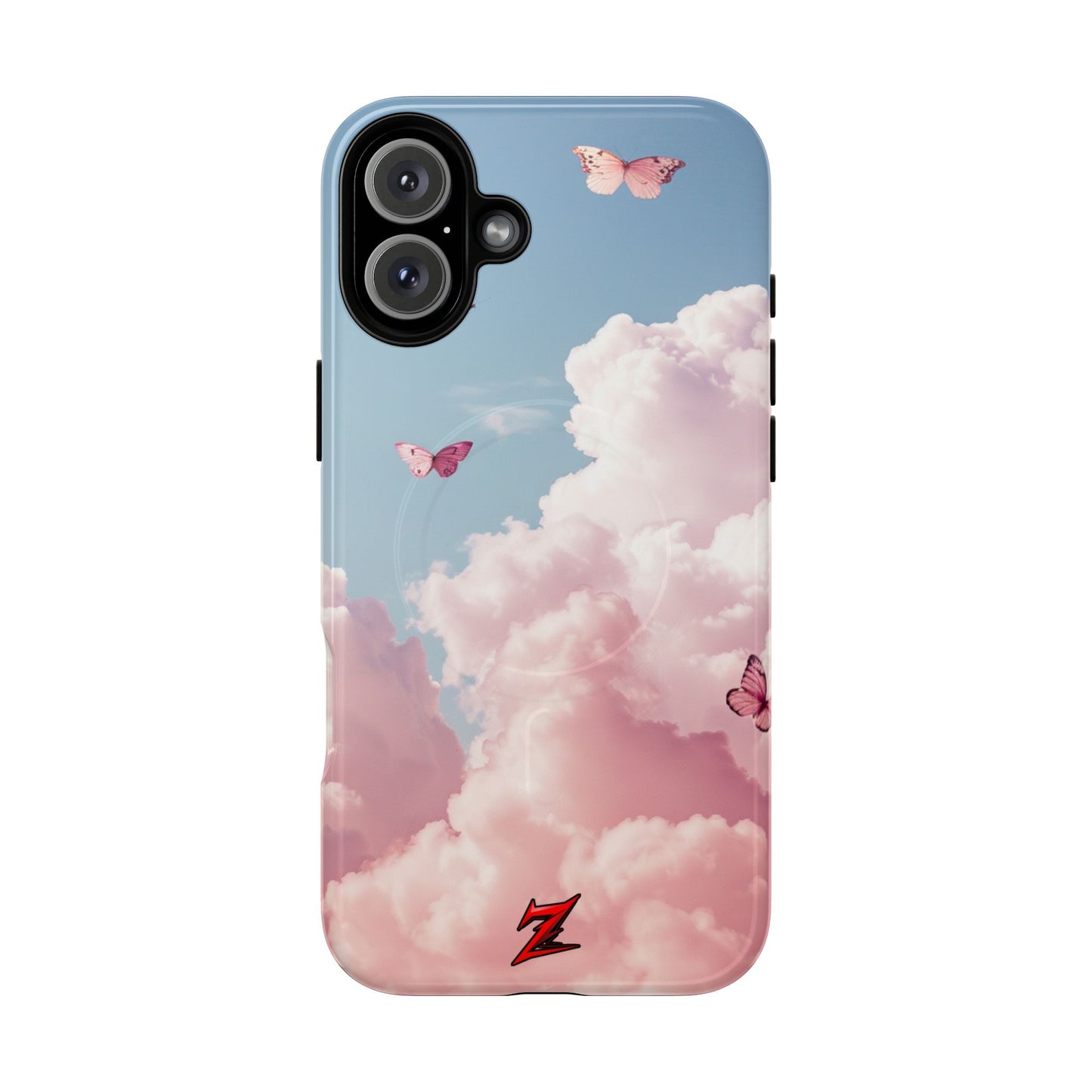 Pink Butterfly Clouds