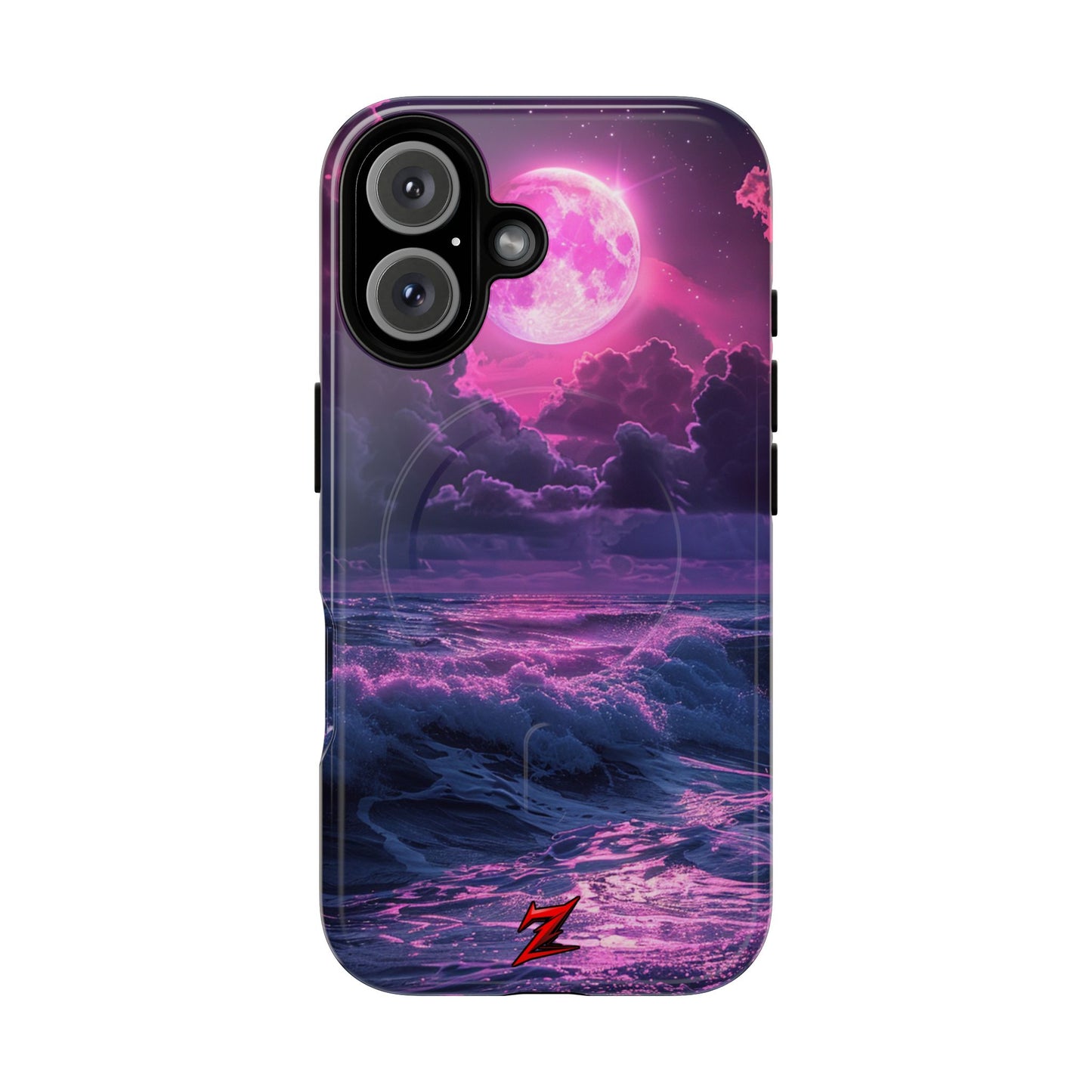 Neon Midnight Ocean