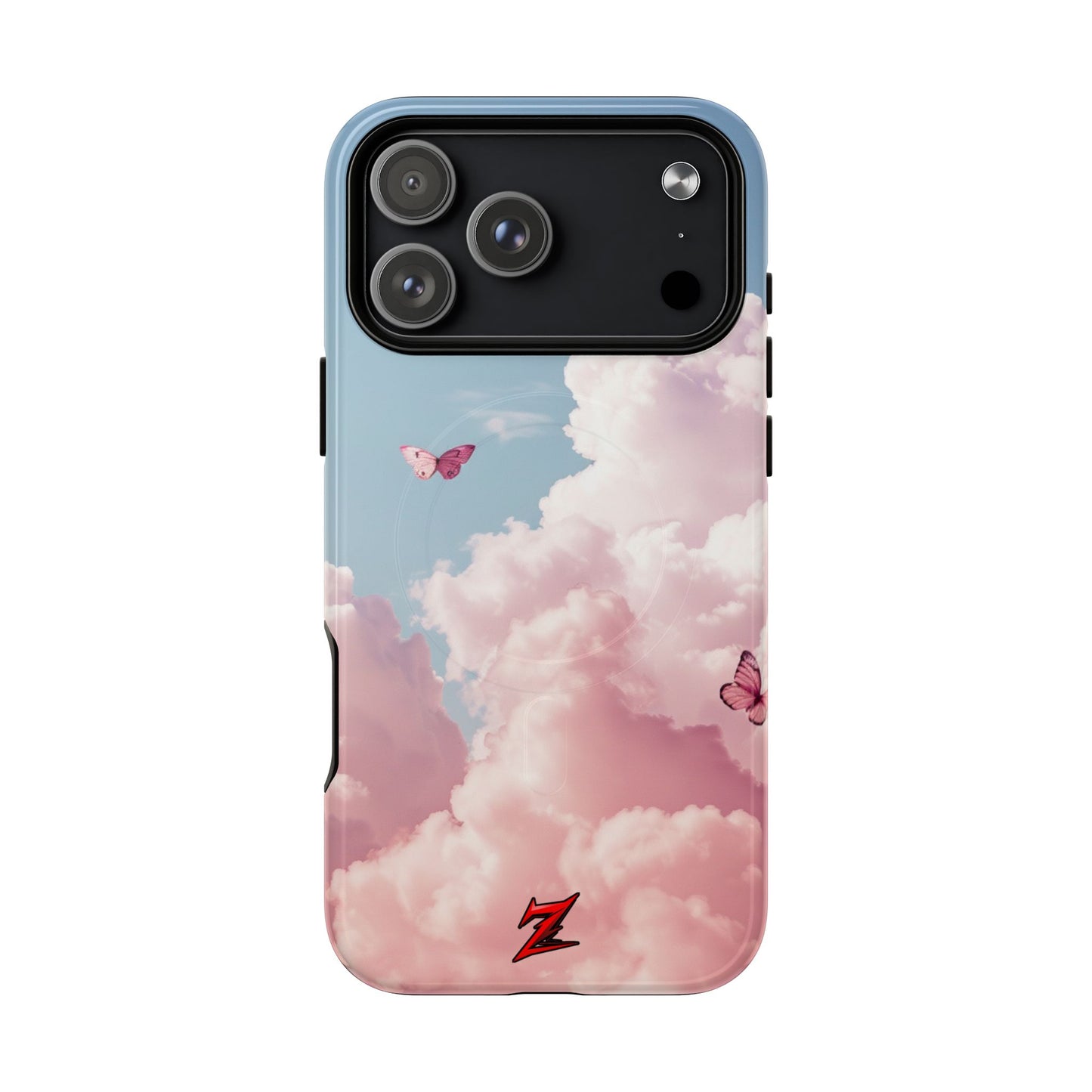 Pink Butterfly Clouds