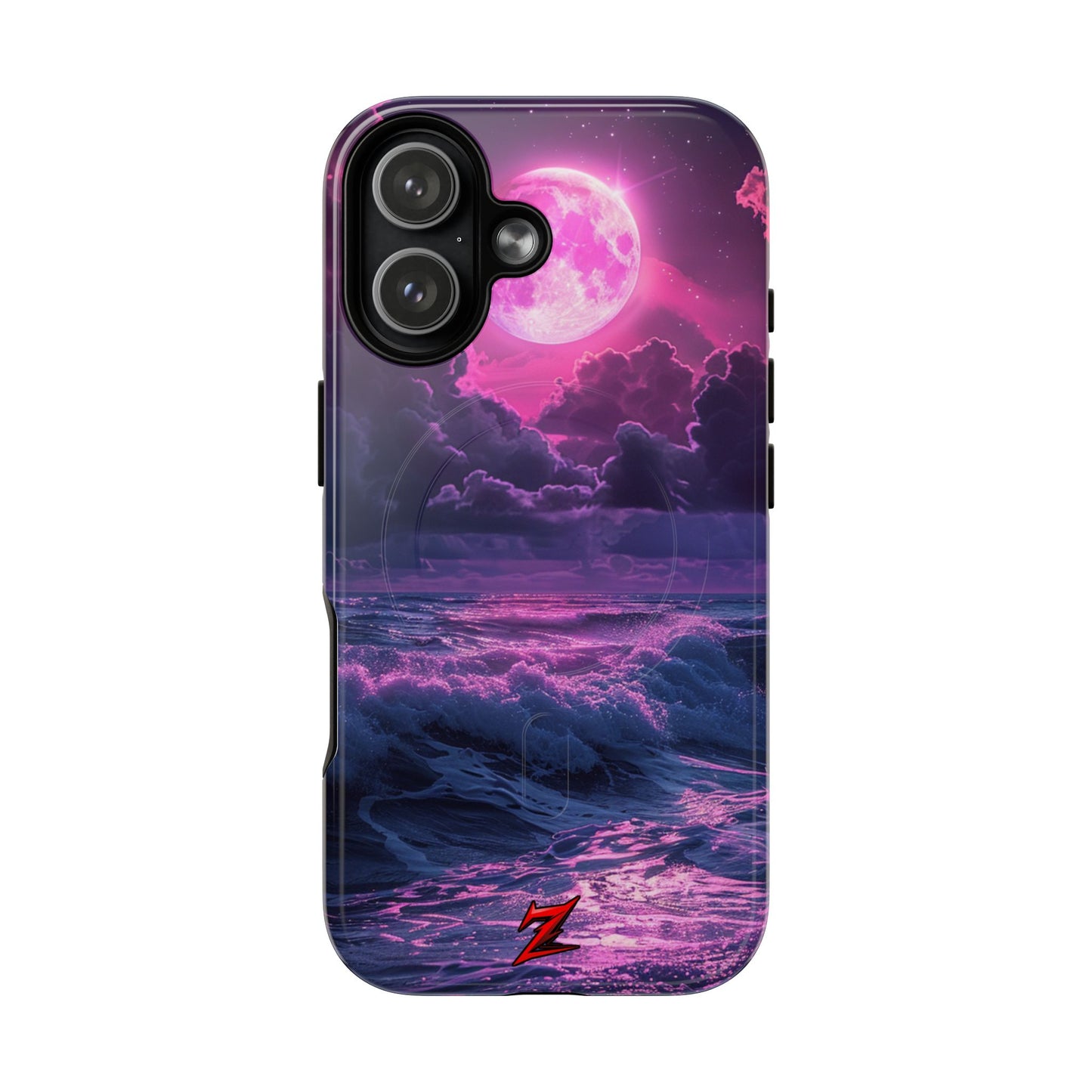 Neon Midnight Ocean