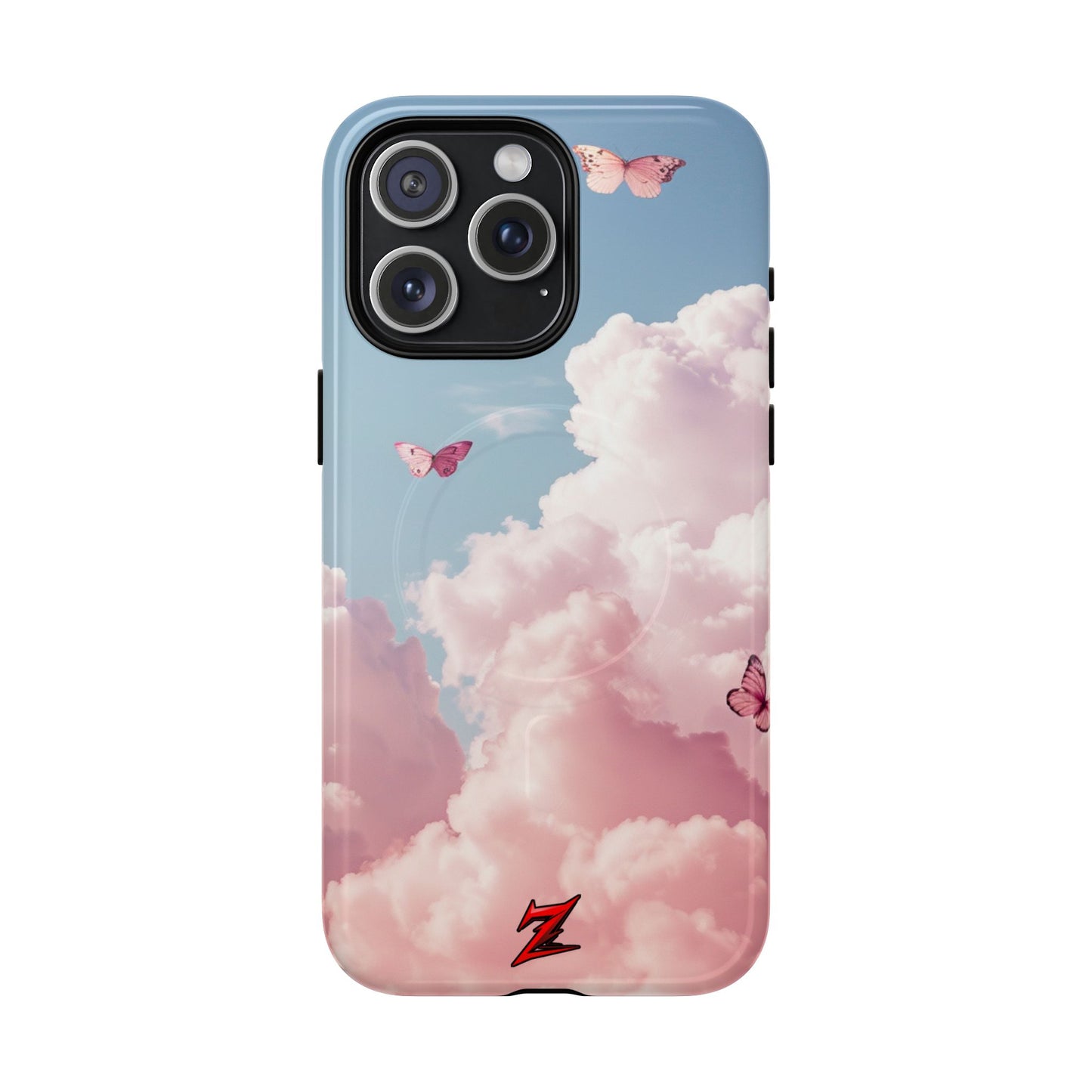Pink Butterfly Clouds
