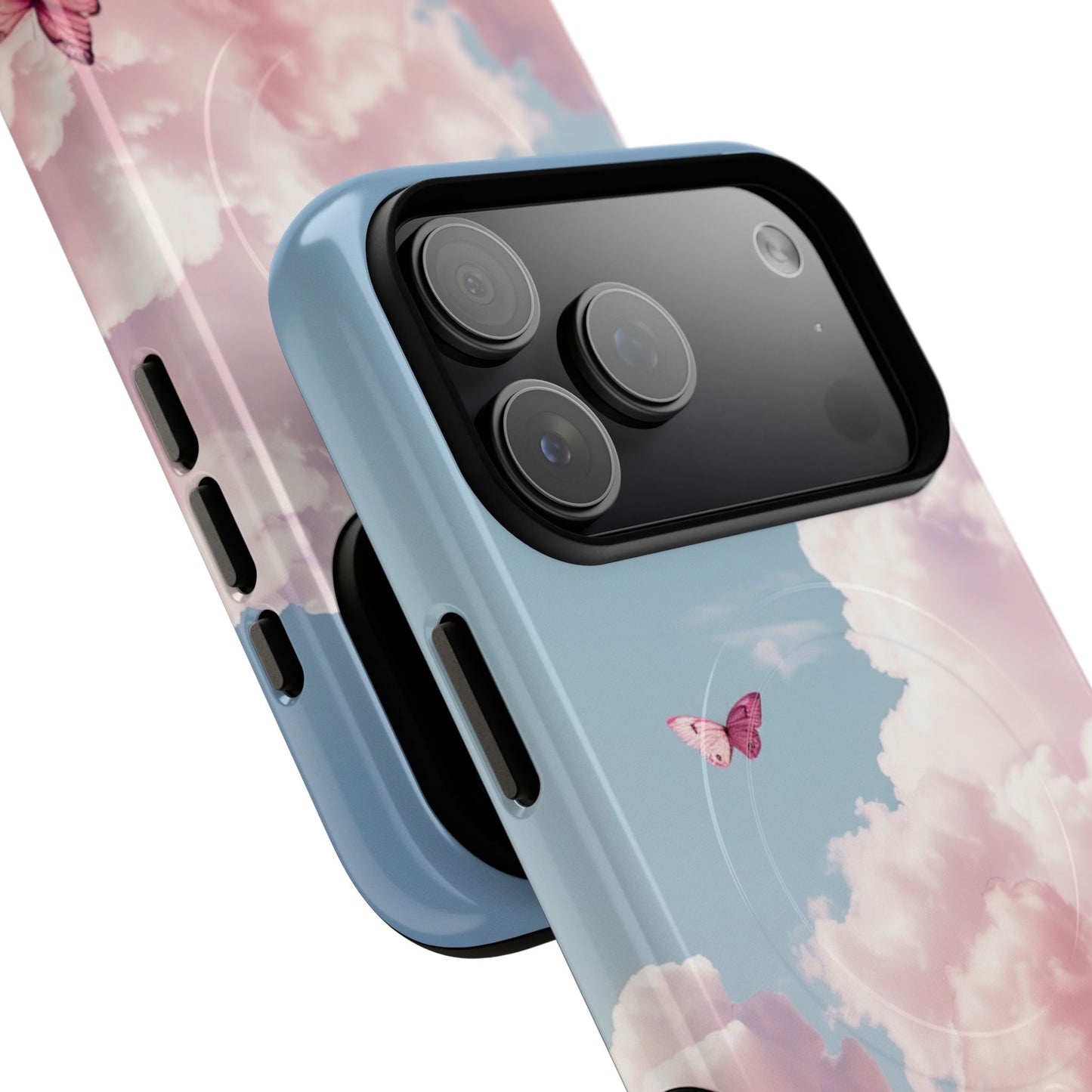 Pink Butterfly Clouds
