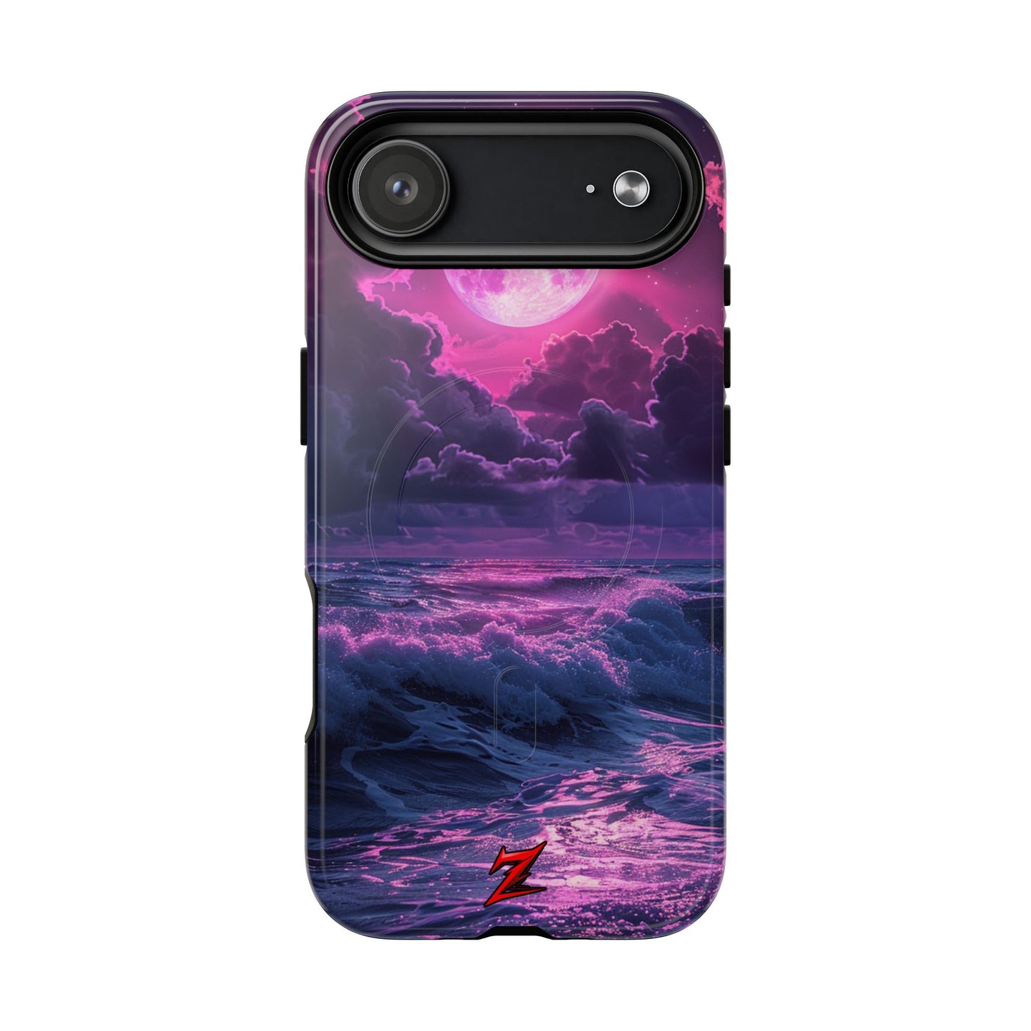Neon Midnight Ocean