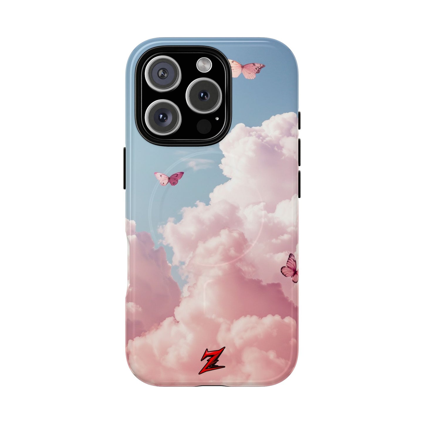 Pink Butterfly Clouds