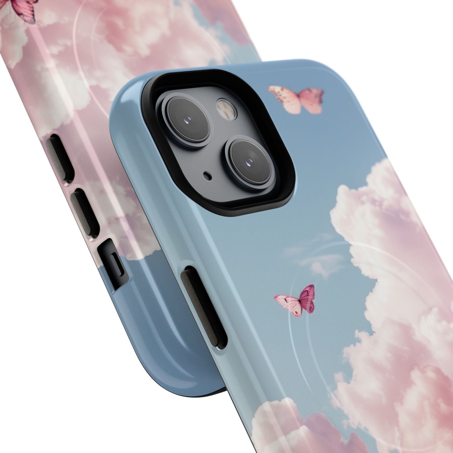 Pink Butterfly Clouds