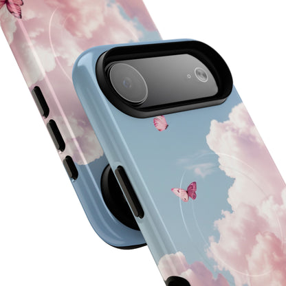Pink Butterfly Clouds