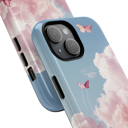 Pink Butterfly Clouds