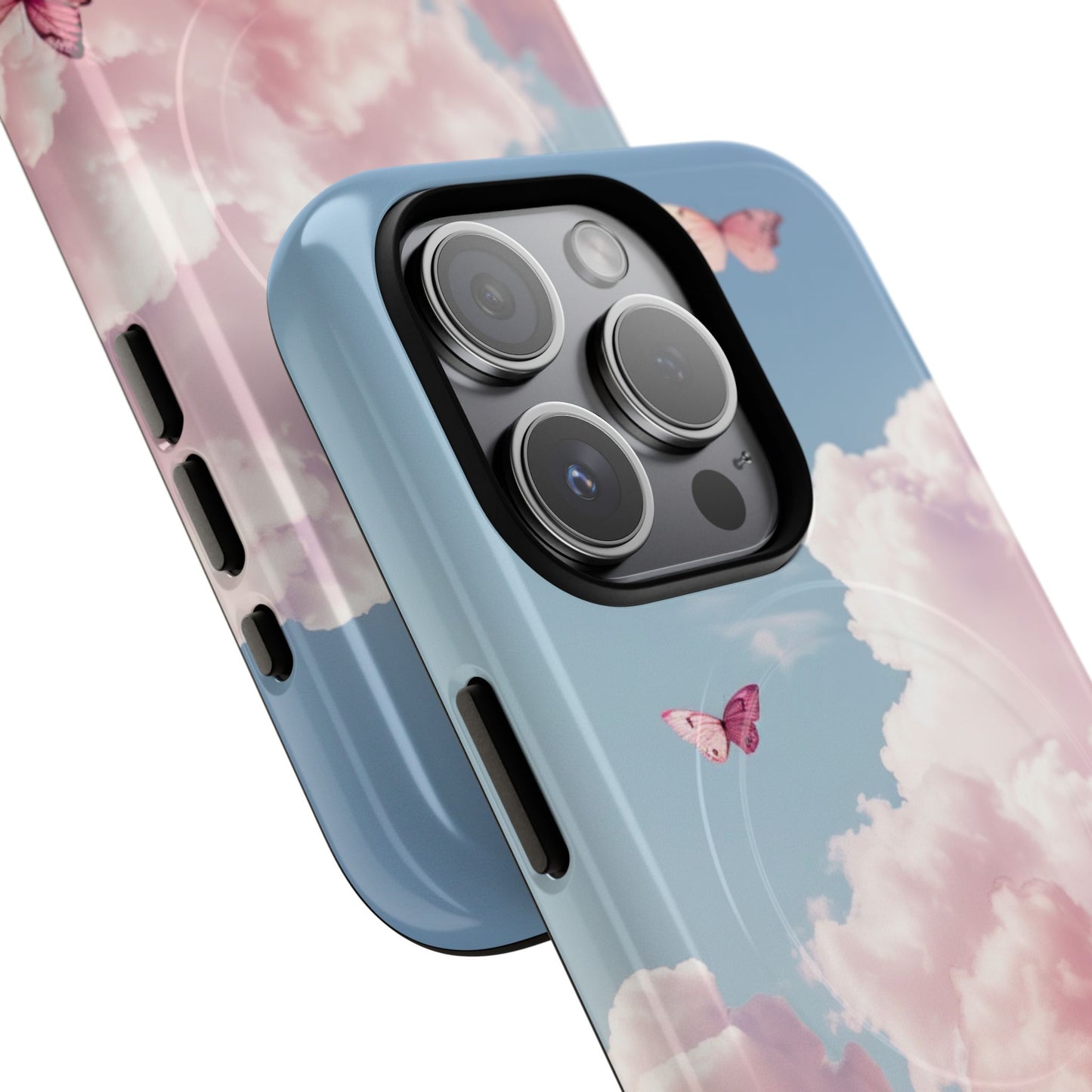 Pink Butterfly Clouds