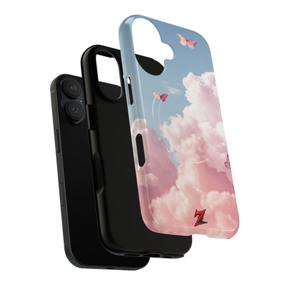 Pink Butterfly Clouds