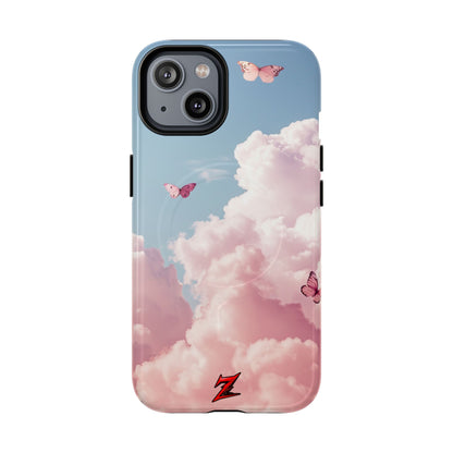 Pink Butterfly Clouds