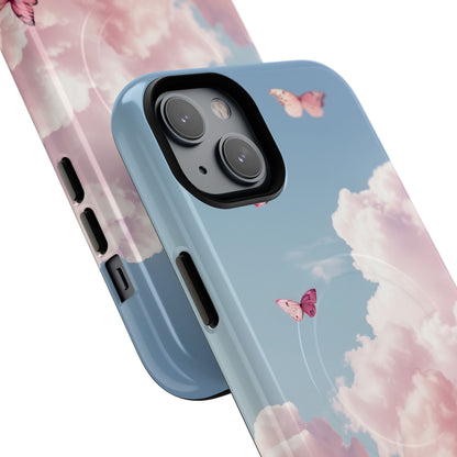 Pink Butterfly Clouds