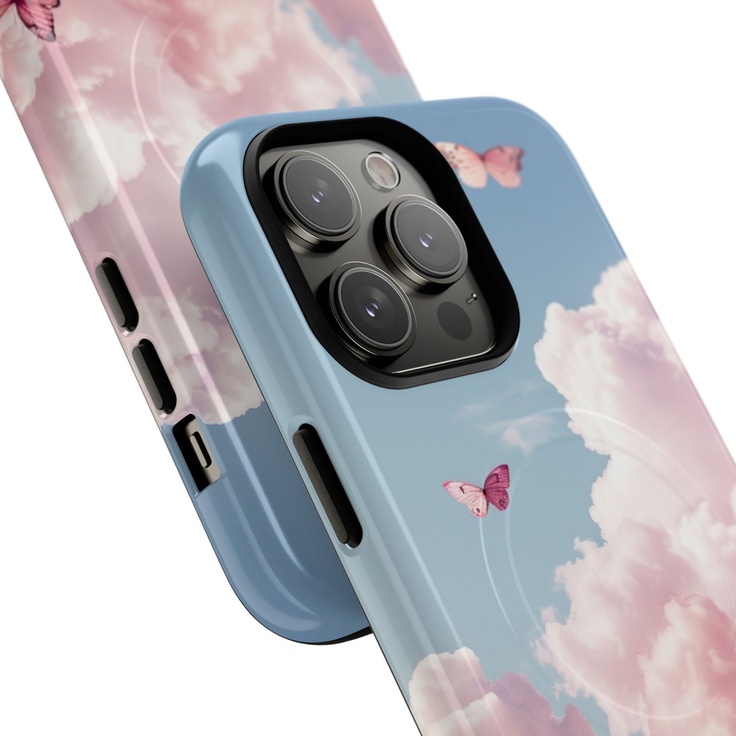 Pink Butterfly Clouds