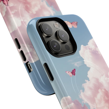 Pink Butterfly Clouds