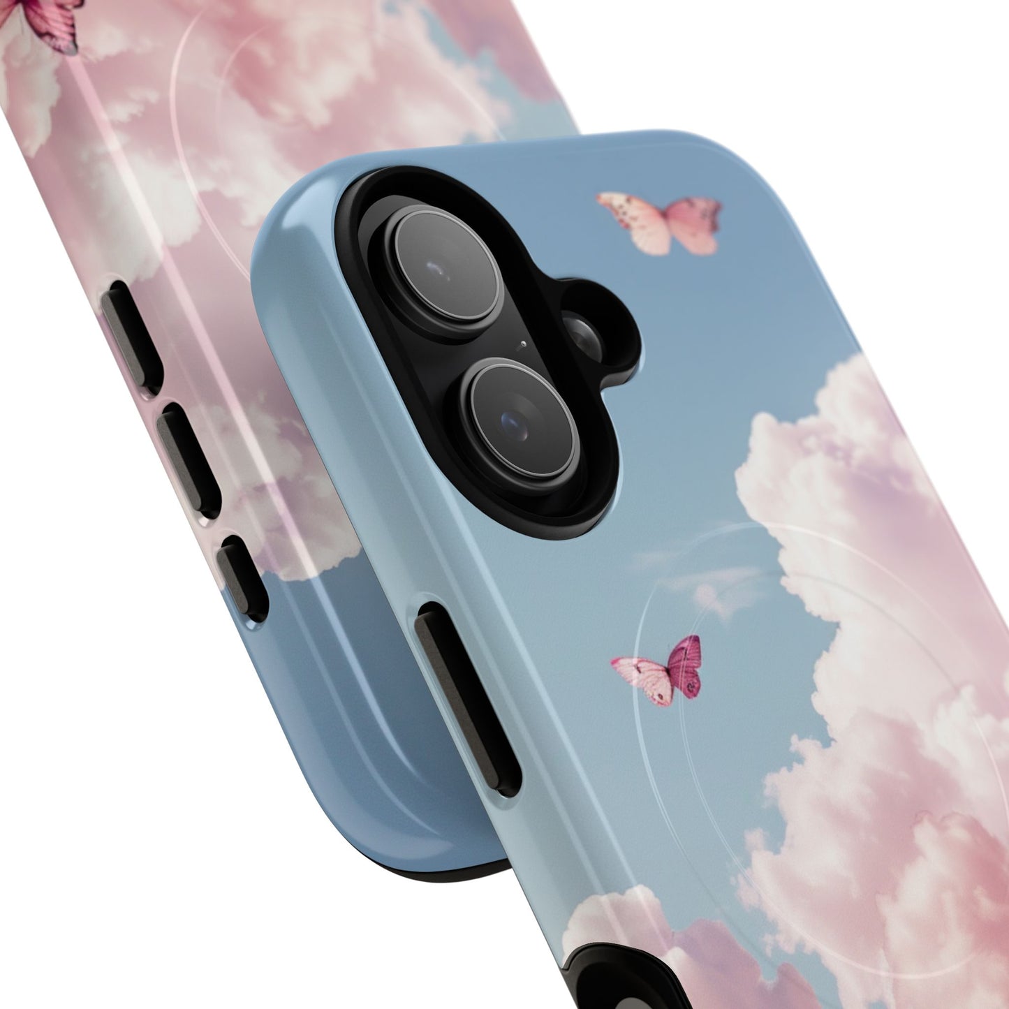Pink Butterfly Clouds