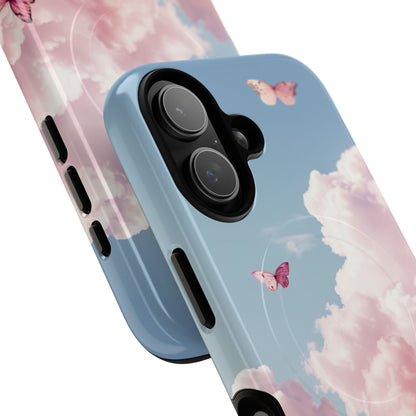 Pink Butterfly Clouds