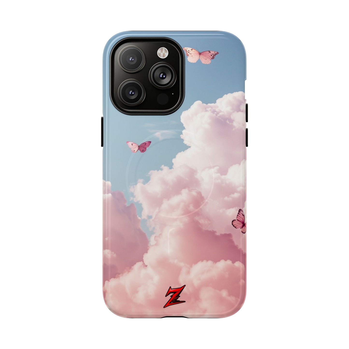 Pink Butterfly Clouds