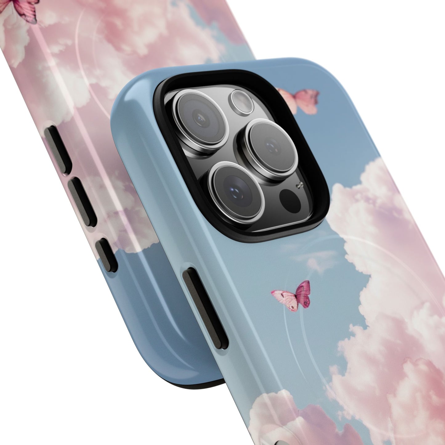 Pink Butterfly Clouds