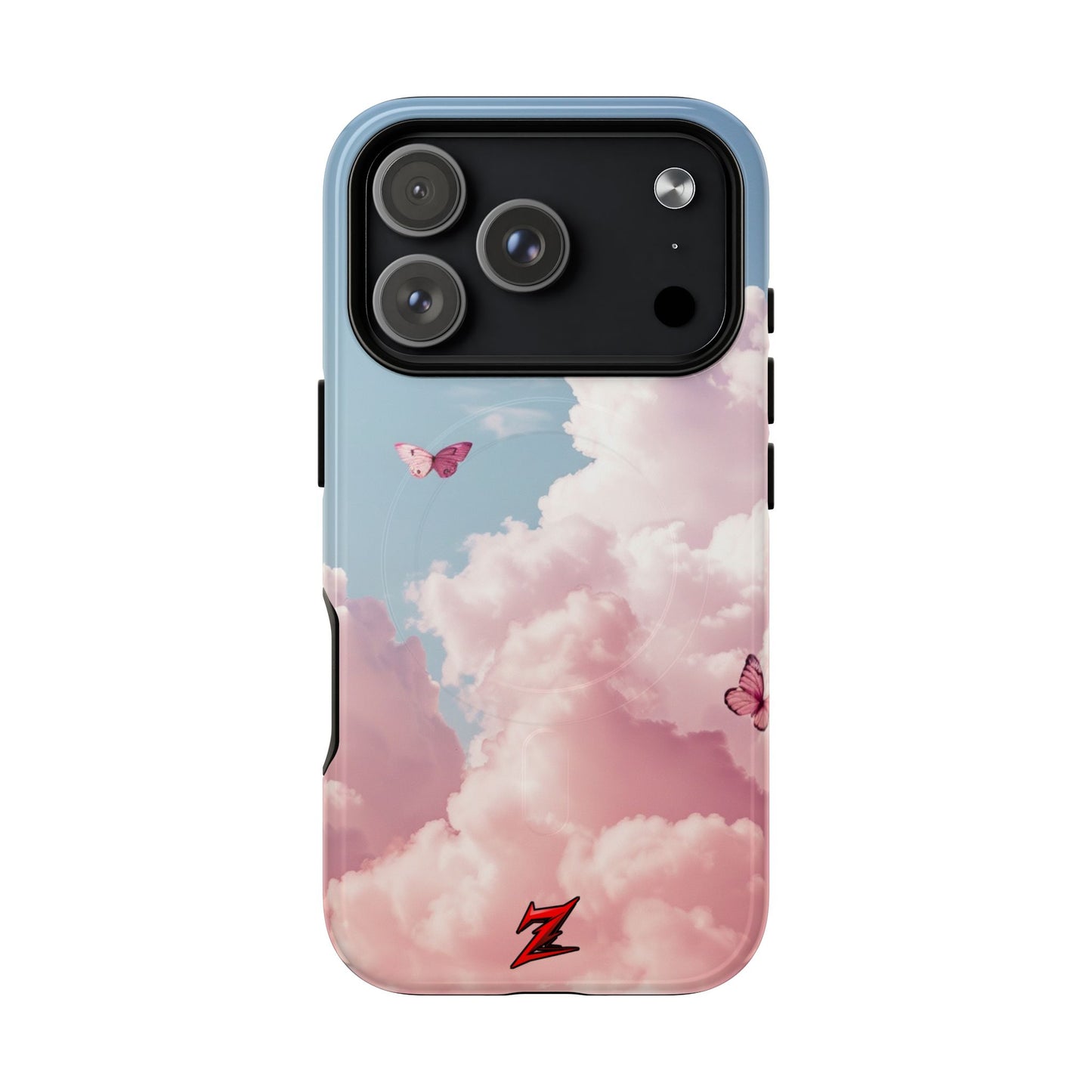 Pink Butterfly Clouds