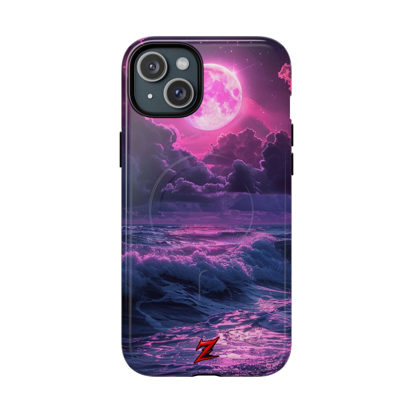 Neon Midnight Ocean
