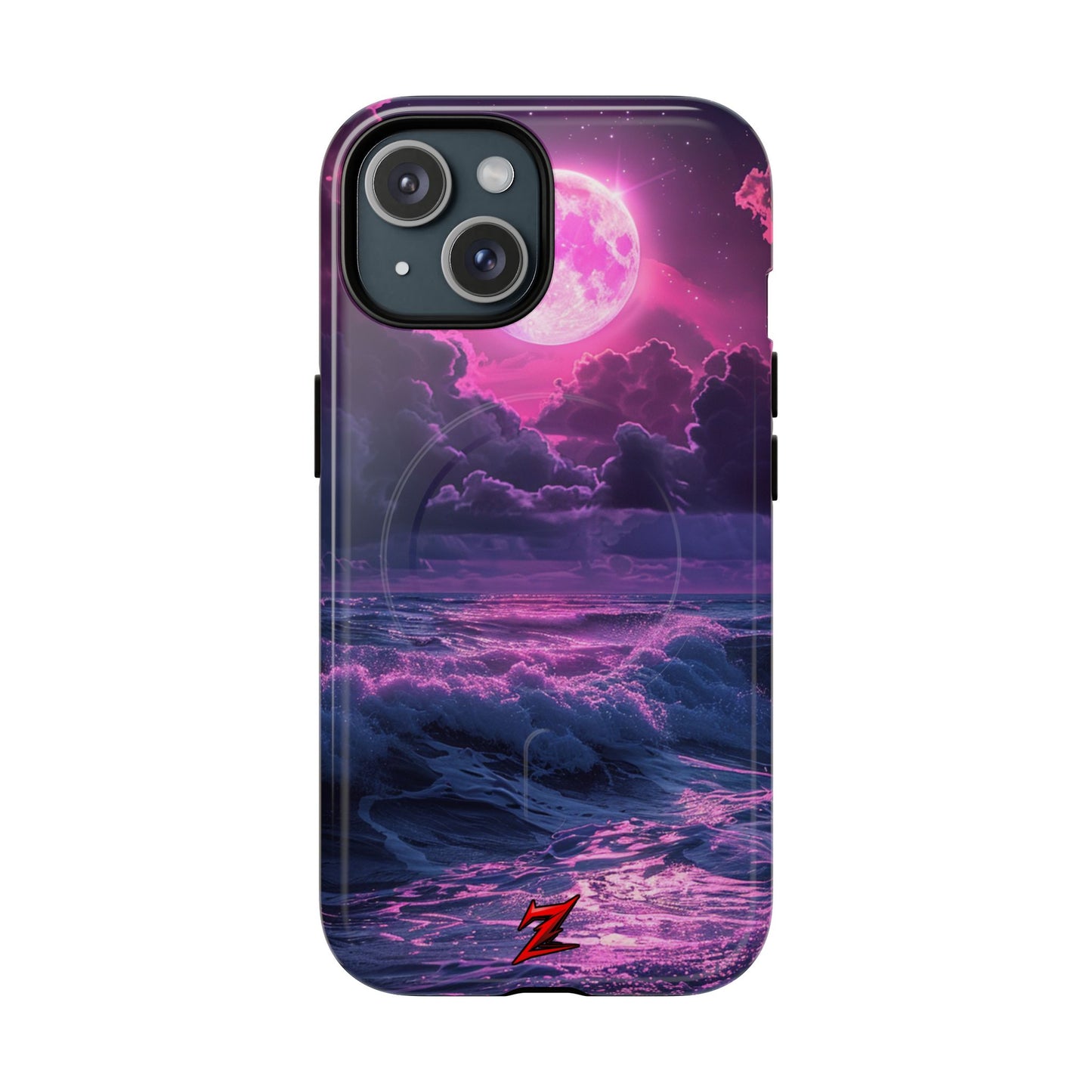 Neon Midnight Ocean