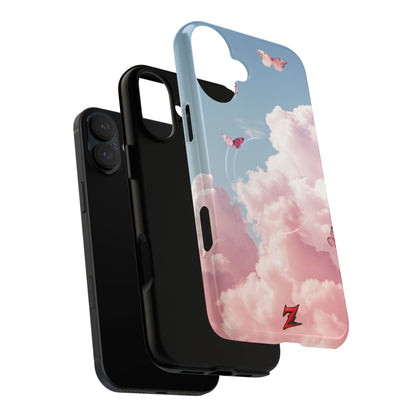 Pink Butterfly Clouds