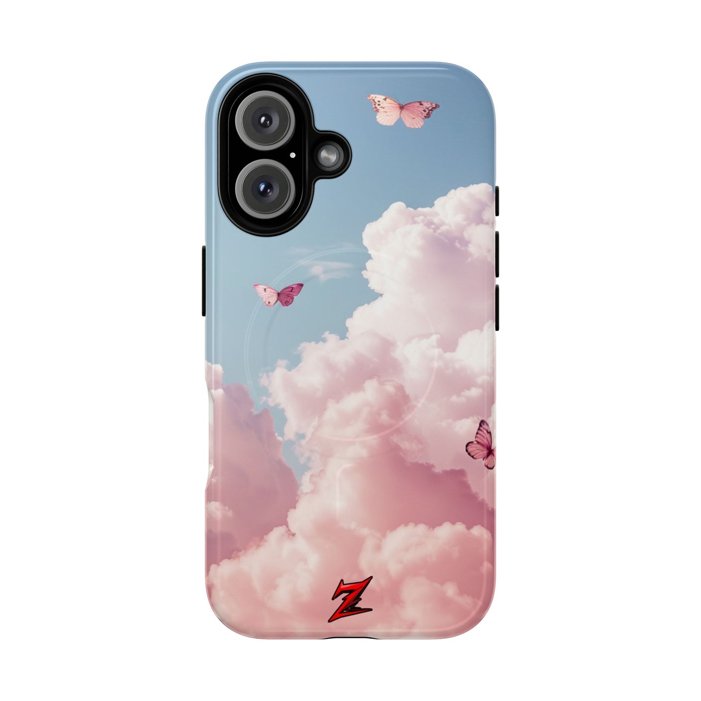 Pink Butterfly Clouds