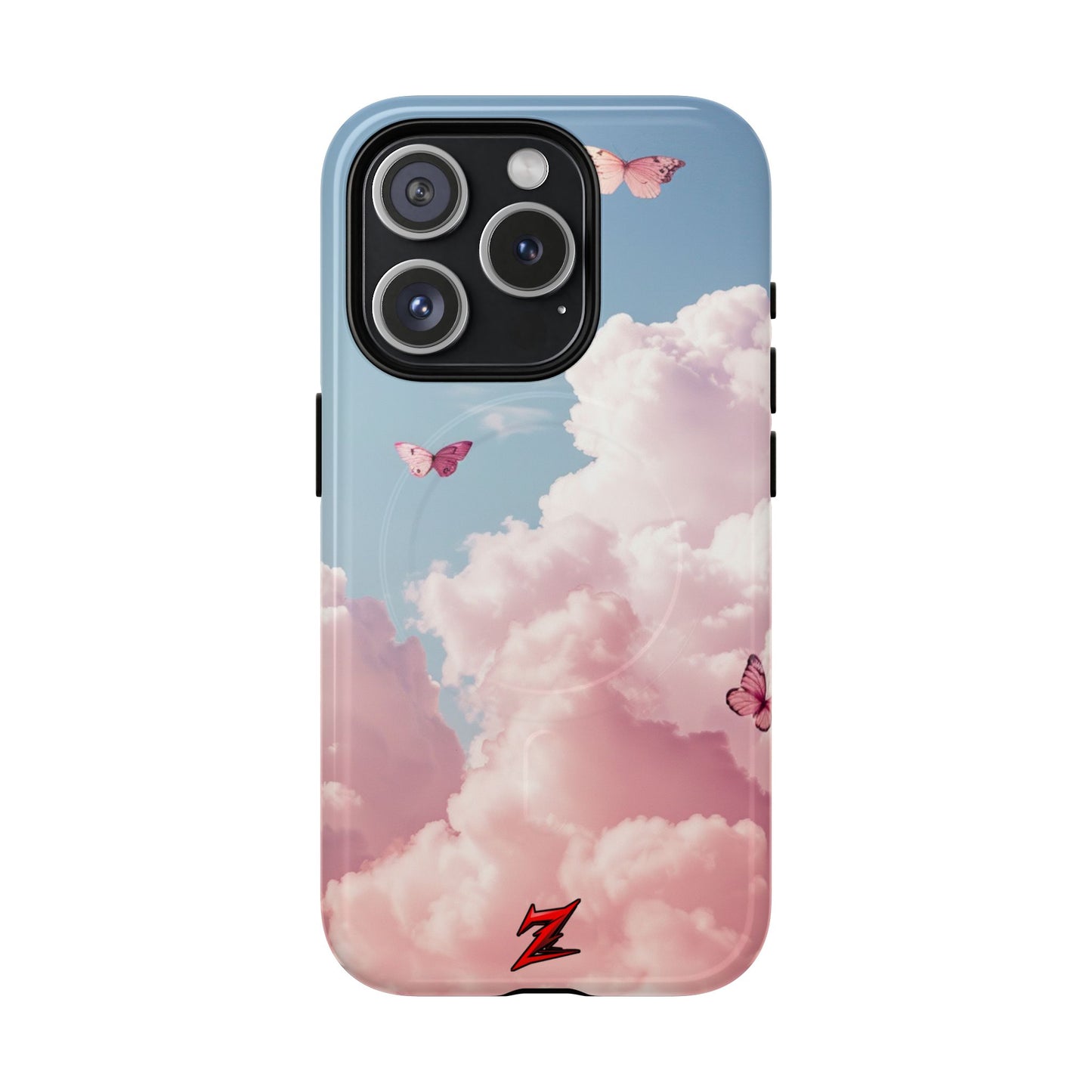 Pink Butterfly Clouds