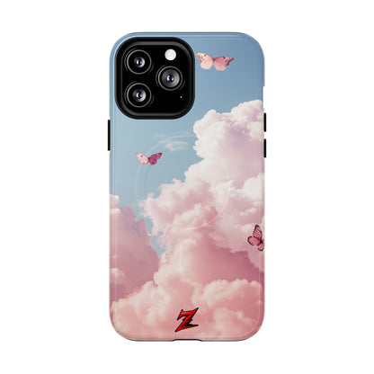Pink Butterfly Clouds