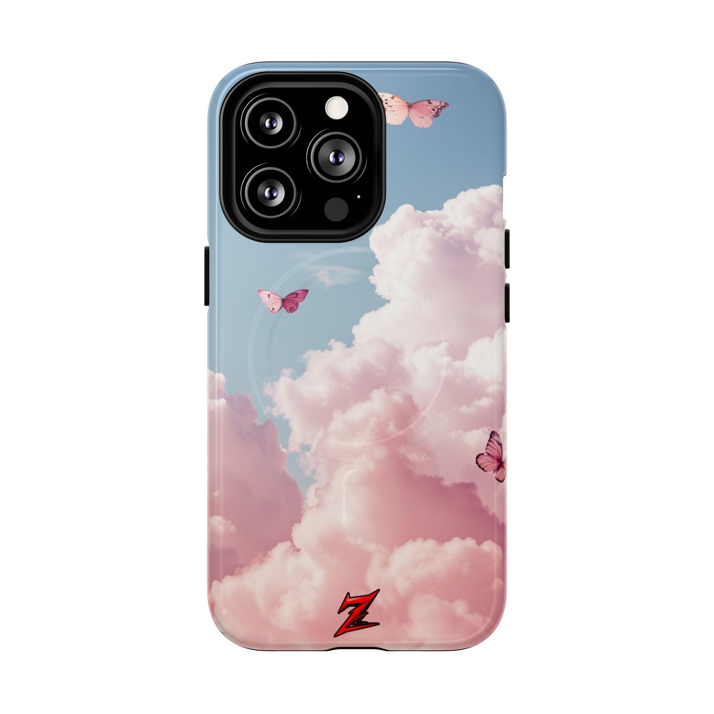 Pink Butterfly Clouds