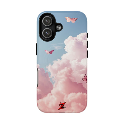 Pink Butterfly Clouds