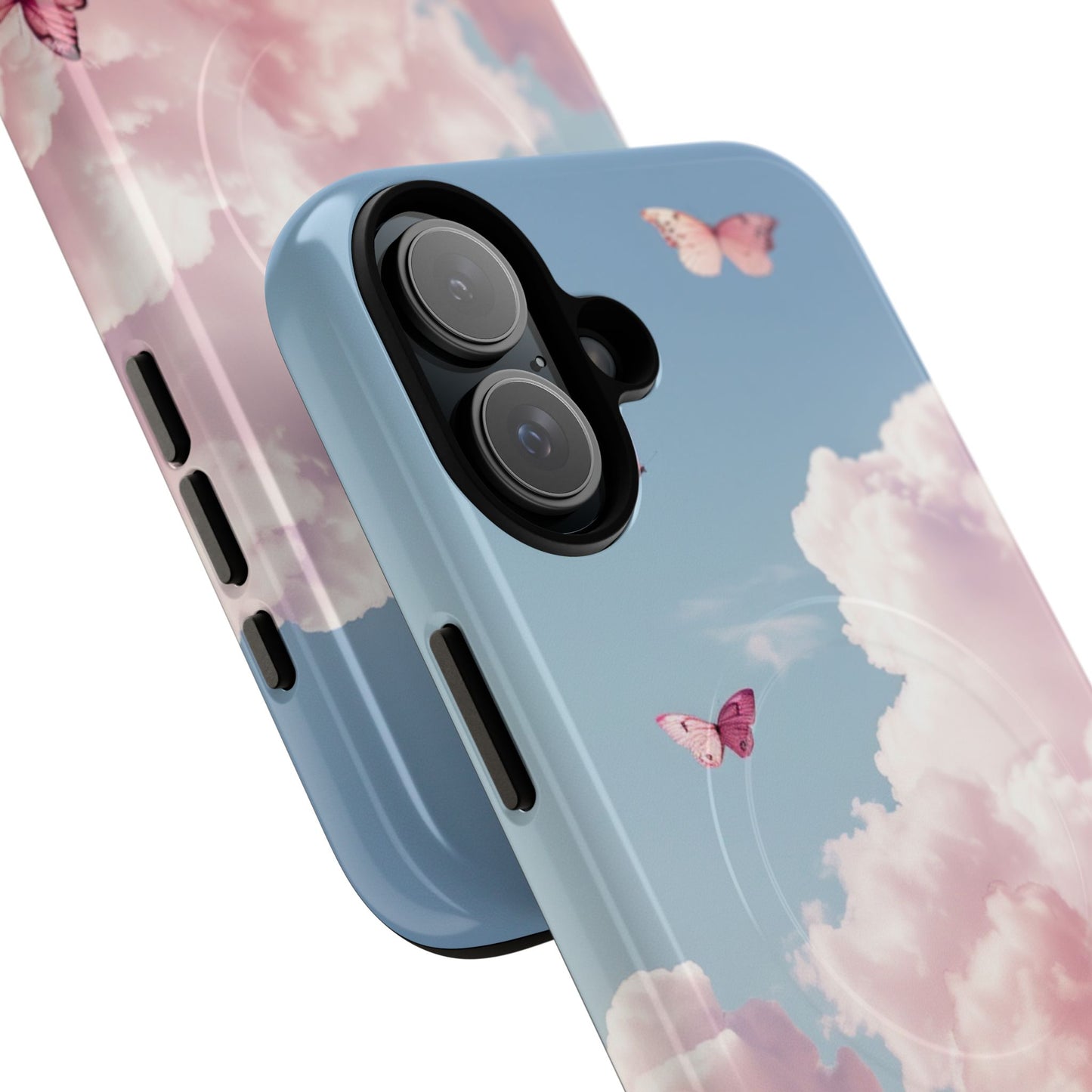 Pink Butterfly Clouds