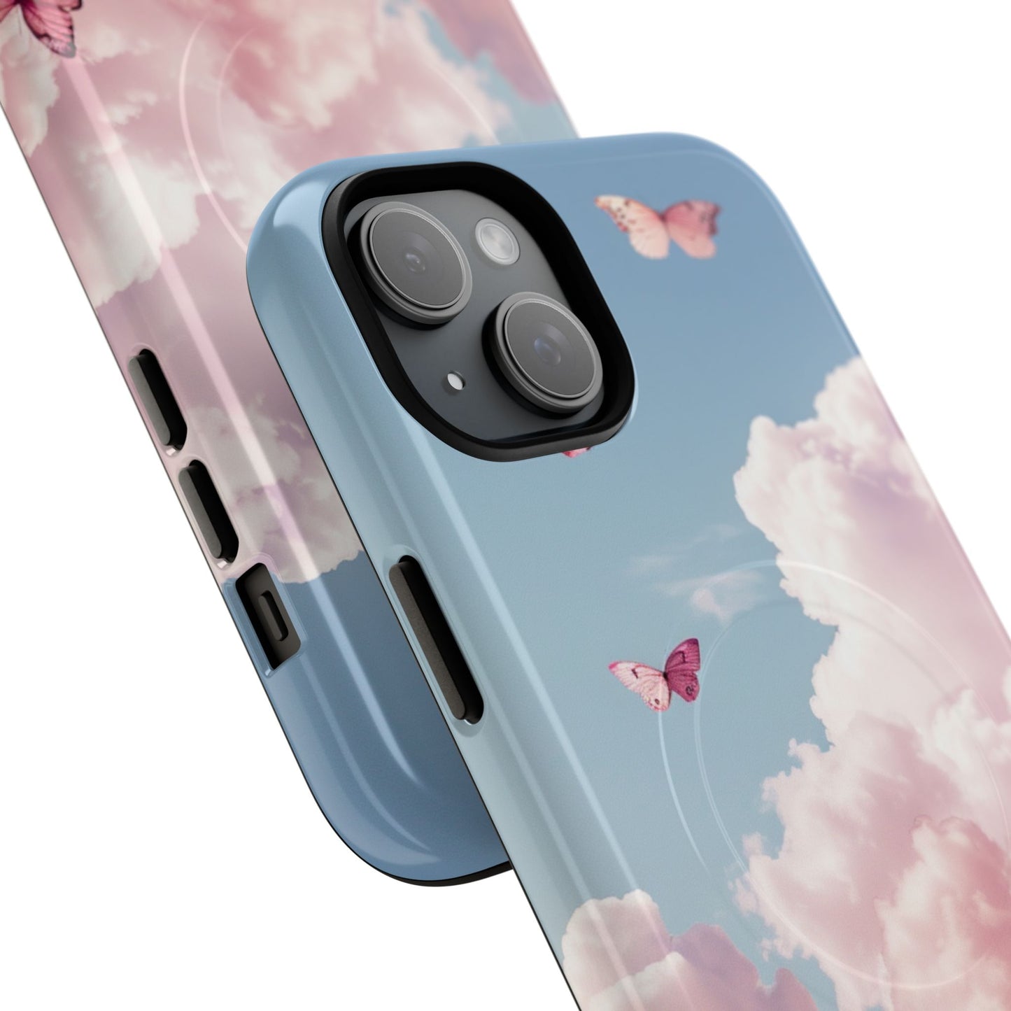 Pink Butterfly Clouds