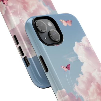 Pink Butterfly Clouds